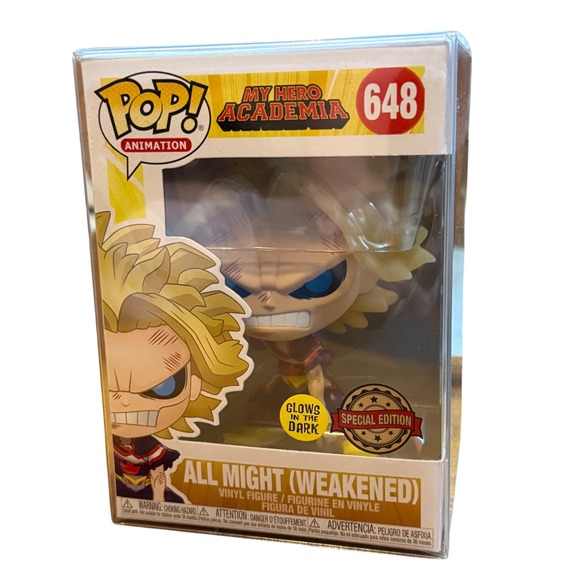 Funko Other - Funko Pop! Animation My Hero Academia All Might Weakened‎ GITD Vinyl Figure